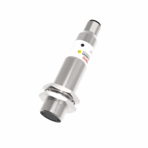 PR18S-TM10D-E2 Sensor Photo, Through beam (emitter) PBT Range 10m M18 Infrared light DC10-30V   M12 connector cULus