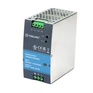 YSDN240-24010000 Power Supply, 24V 240W 10A 100-240VAC Metal Body cULus Listed