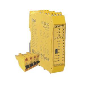 1100002 MOSAIC M1C  Standard Master Unit, 8 Inputs, 2 OSSD pairs (SIL 3), Clamp Terminal Blocks